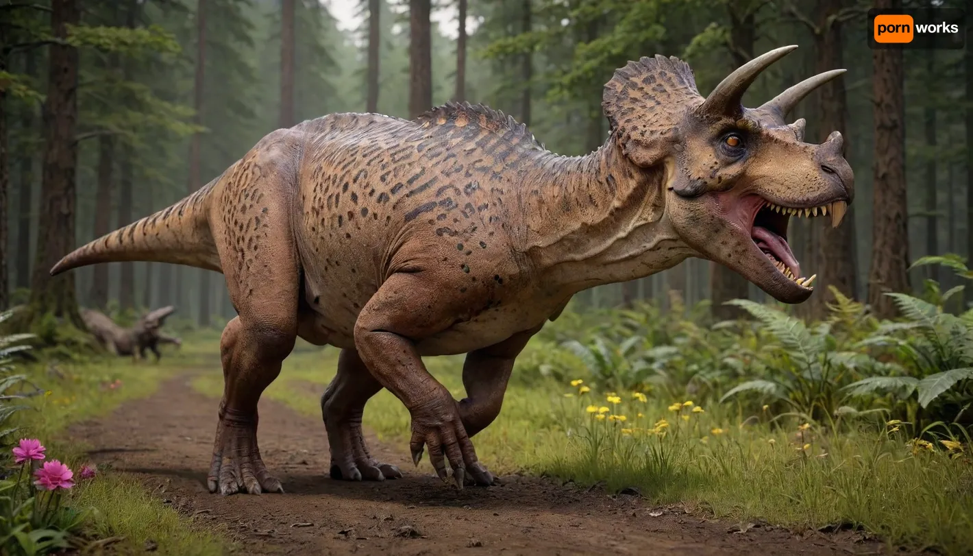 The woman and the beast