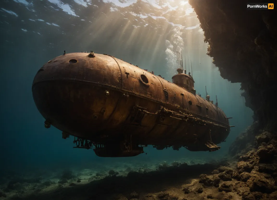 xs-4d-space, ocean, fantasy, steampunk pirates submarine, under the sea, outdoors, photography, <lora:xs_4d:.5>