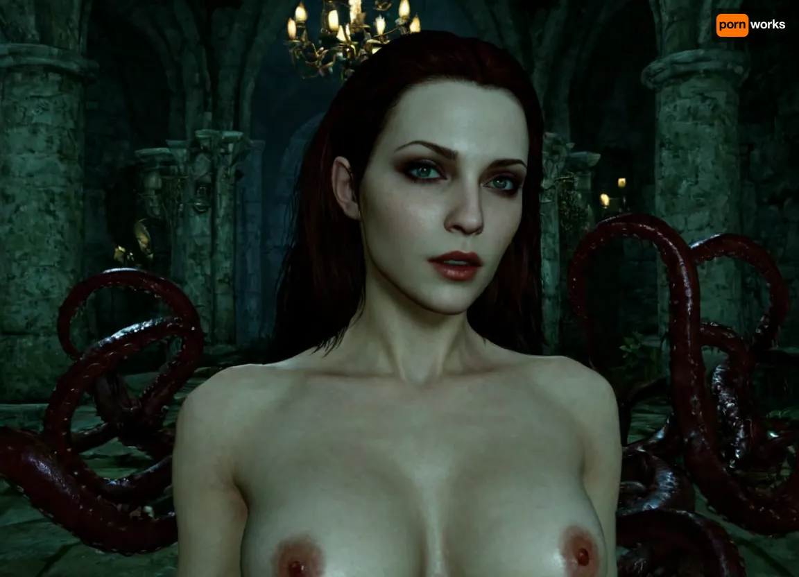 gameplay, old game graphics, old game hud, pale skin, vampire, slutty ass, tentacles, rtrcgi, Playstation, 1, Graphics, PS1, Game, <lora:retrocgi_sdxl_v1:.8>, <lora:498890_training_data:.8>, <lora:PS1Redmond-PS1Game-Playstation1Graphics:.8>