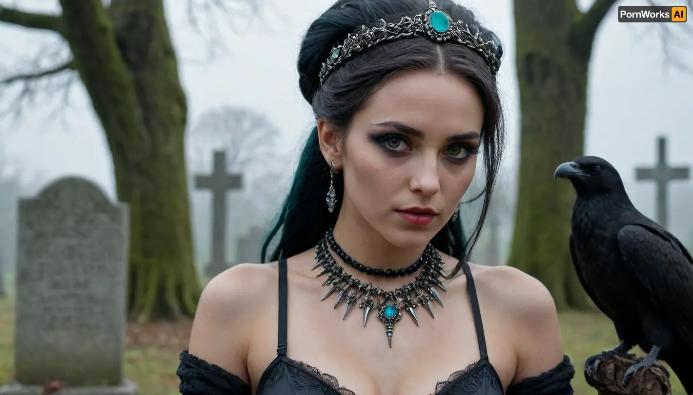Midnight's enchantress: the schoolgirl witch of the forgotten graveyard