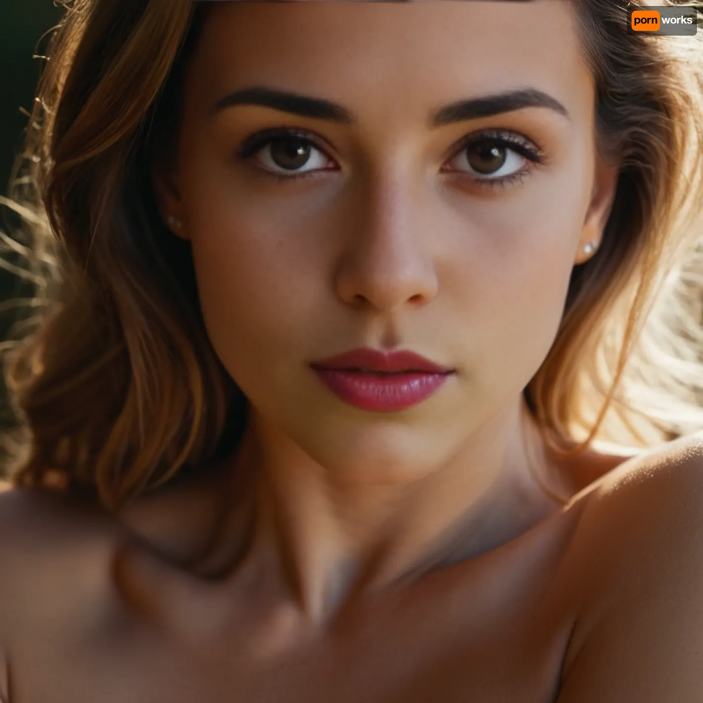 (((professional photoshoot))), nude, close up, facing camera, <lora:AzaleaXL2:.8>