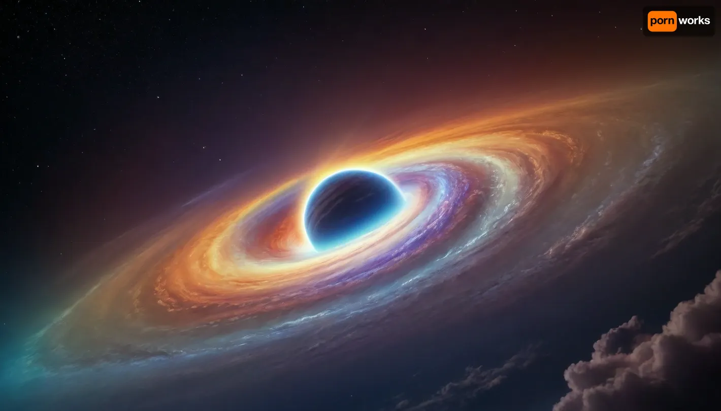 (orbit of eart), hmiracle, rainbow light circeled in open universe, orbit, rainbow storm, rainbow fire, rainbow air, rainbow earth