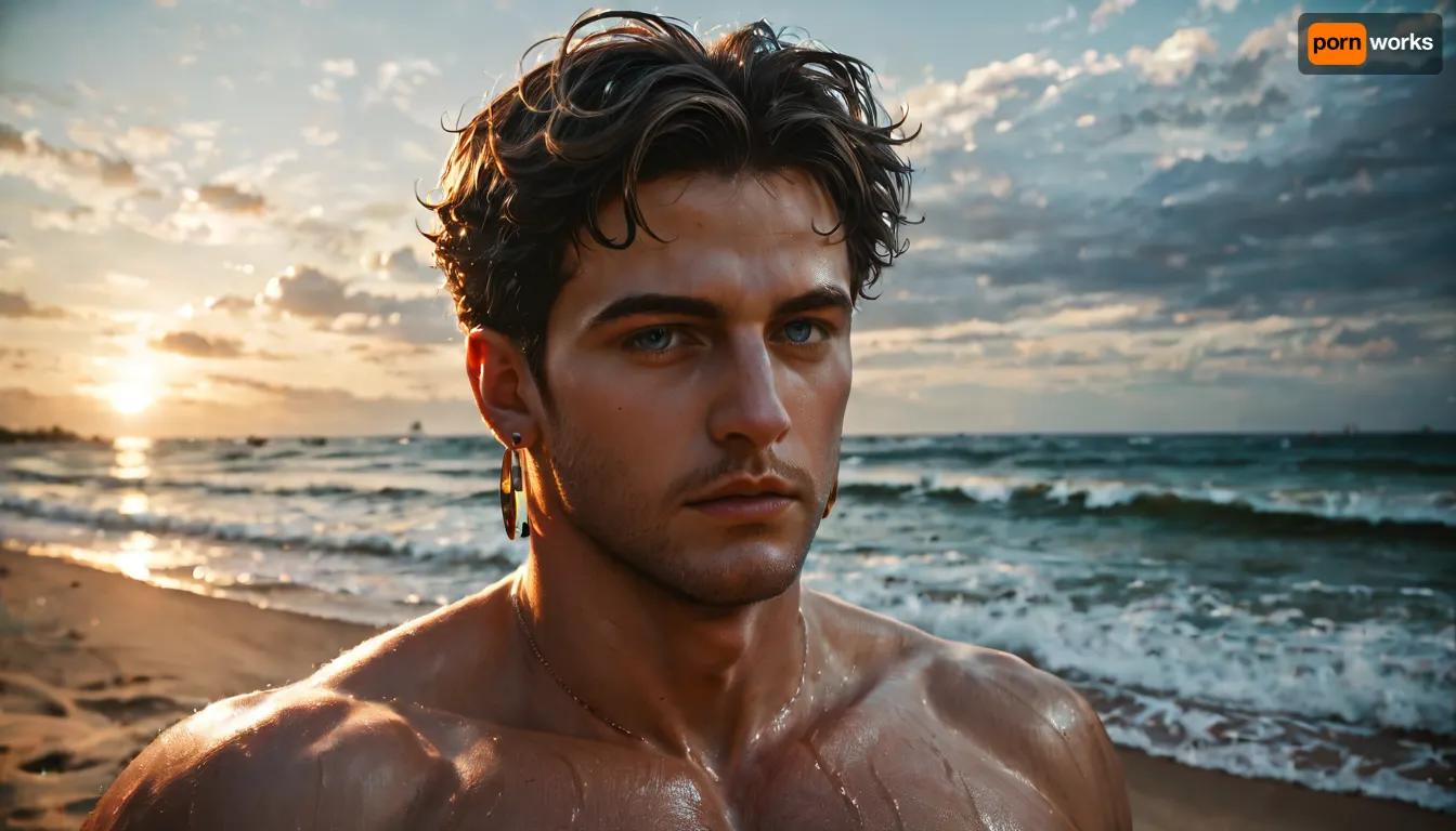 sofia vergara fully nude on a beach staring a man with a big cock, hipereal image highly detailed, dramatic lighting, cinematic pose, intense action scene, digital painting, ultra-realistic, 8k resolution, masterpiece work of art.