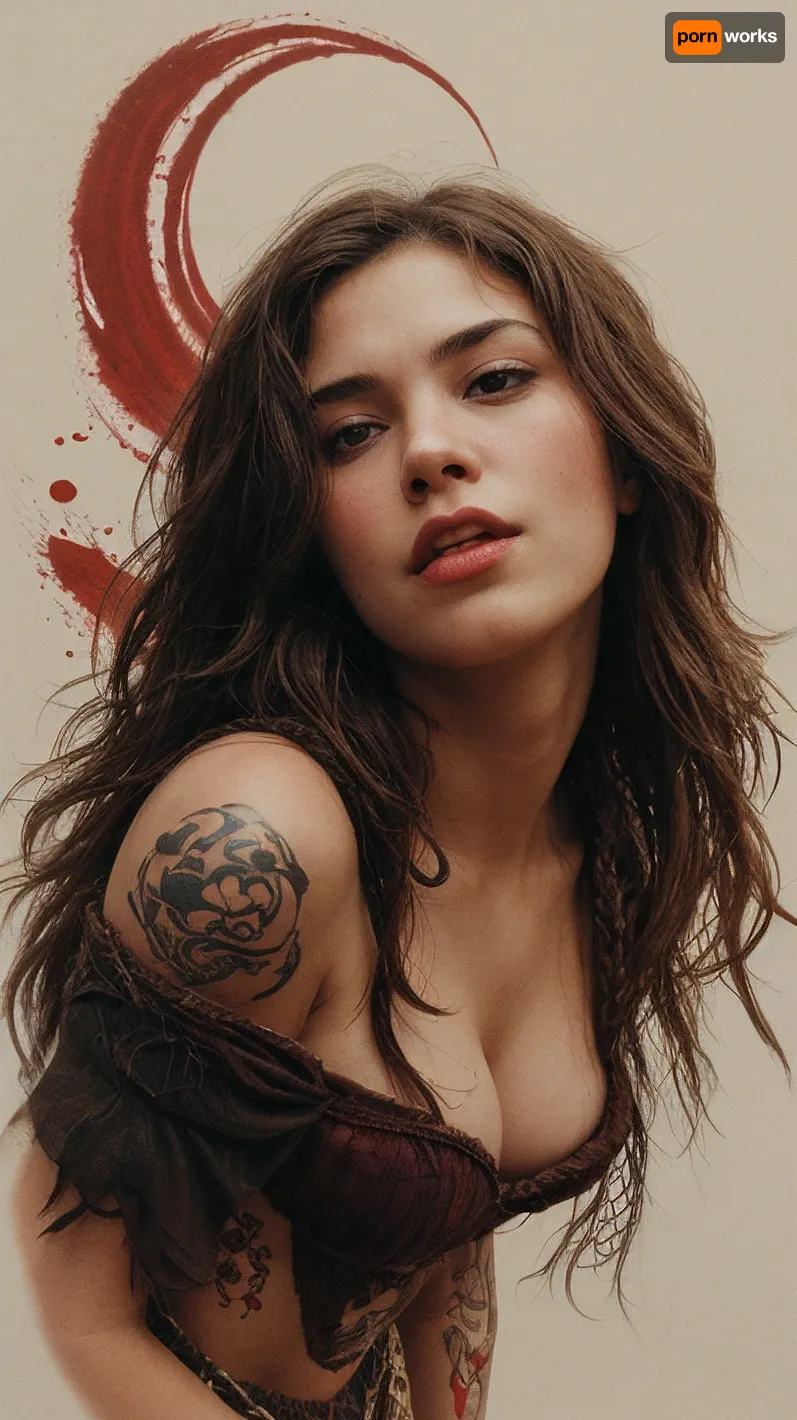 Takato Yamamoto's photorealistic art of a woman with the name "Moana" in the Disney movie "Moana" is an ultra-detailed masterpiece that showcases her sexy and edgy features. The photorealistic style captures