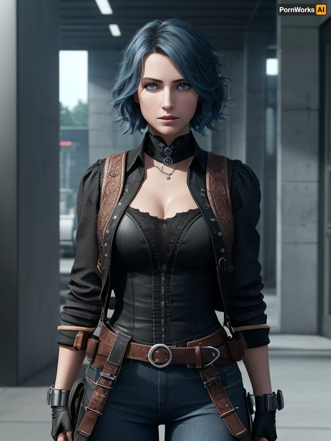 The game designer was determined to create the best possible game, so he used an AI program to generate high-quality 8k background images with beautiful detailed eyes. He wanted them to be as realistic as possible, so he used an AI program to generate