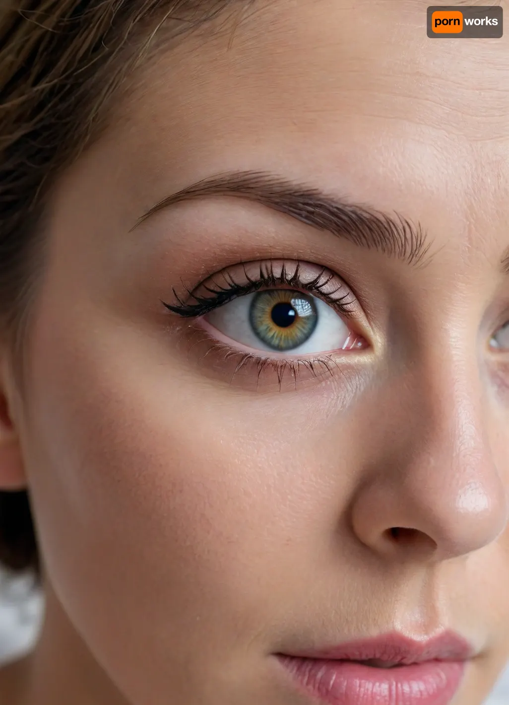 Mature woman, (chin resting on her bed with her big ass filling the frame behind her face, facing directly into the camera, plow cam, face down ass up), (ultra realistic, realistic, photorealistic, photo realistic, photorealism, photo realism), (maximum quality, ultra-detailed, insanely detailed, highly detailed, high quality, uncompressed, raw source photograph, raw image, dslr), (highly detailed eyes, high resolution eyes, high quality eyes, highly detailed hair), (same color eyes, symmetric eyes, matching eyes, detailed eyes, detailed iris, detailed pupils, limbal ring around iris, perfectly round iris, perfectly round pupils), (expressive eyes, striking eyes, captivating eyes, mesmerizing eyes, glittering eyes, Fae eyes)