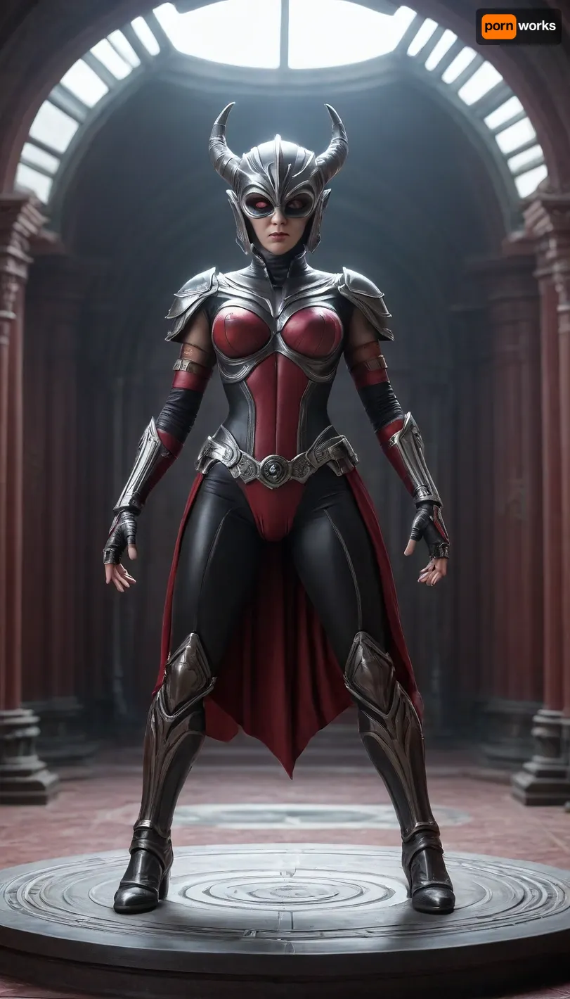 (hybrid fusion:2), darth vader, Alexstrasza, full body view