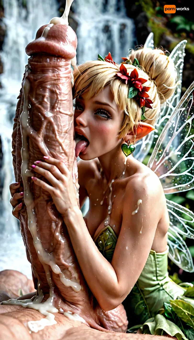 La aventura inesperada de Tinkerbell: una historia de juego extremo de esperma