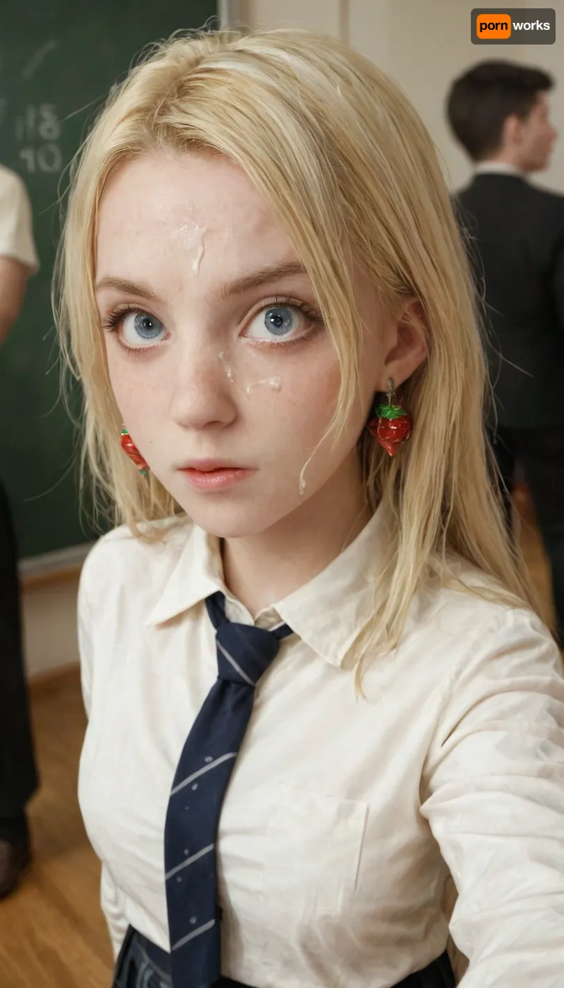 ルナの衝撃的なselfie:ホグワーツ教室で予期しないaiのプランク