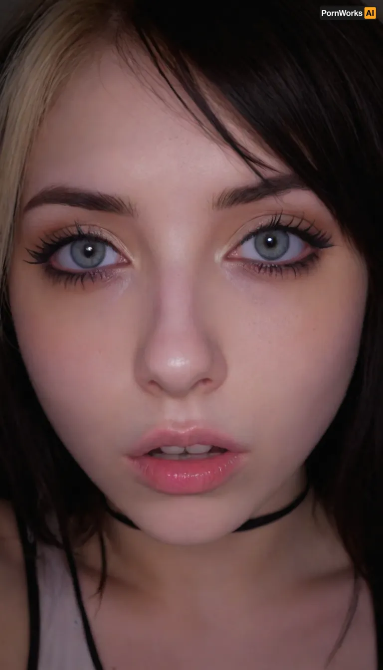 ziprealism, (score_9, score_8_up, score_7_up, score_6_up, 1girl), (medium closeup shot, focus on eyes), sharp focus, (perfect eyes:1.4), (emo style, emo esthetic, neutral expression:1.4), (intimate bedroom scene, My Chemical Romance merch), overexposed, <lora:add-detail-xl:.8>, <lora:Rawfully Stylish v0.2_epoch_20:.2>, igbaddie, <lora:igbaddie-XL:.4>