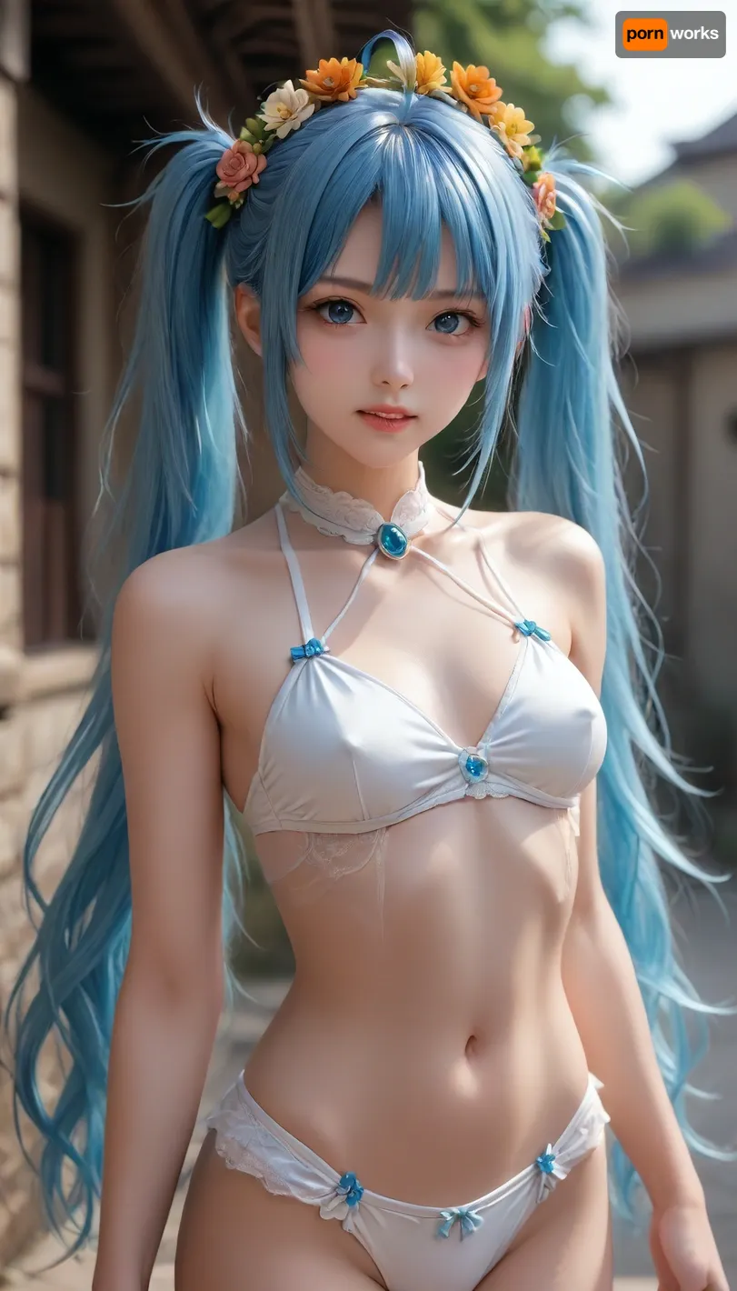 Der blaue behaarte Cowboy