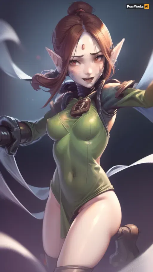 (((Long distance view))), score_9, score_8_up, score_7_up, best quality, ((very cute 1girl)), ((((very cute Yrliet from Warhammer Rogue Trader)))), (((absolutely naked))), very beautiful elf body, well build gymnastic body, high detailed hands, high detailed fingers, high detailed pores, high detailed legs, high detailed face, fitness ass, sports legs, very lots of freckles very cute face, very lots of freckles head, very lots of freckles body, sexy, beautifull, deeply seamless tanned, thigh gaps, shaved pussy, with a perfect very cute face, detailed very cute face, ((small lips)), ((very much blush on the checks and nose)), (raised nasal tip, upturned button nose, upturned nose, delicate nose, nose), (detailed hair, light hairstyle:1.1), no makeup, horny very cute face, very cute smile, loving full deep red eyes, very much want have sex, ((squirting vagina)), spread the legs sexy pose, on bed in bedroom, YrlietRT, <lora:YrlietRT:.8>