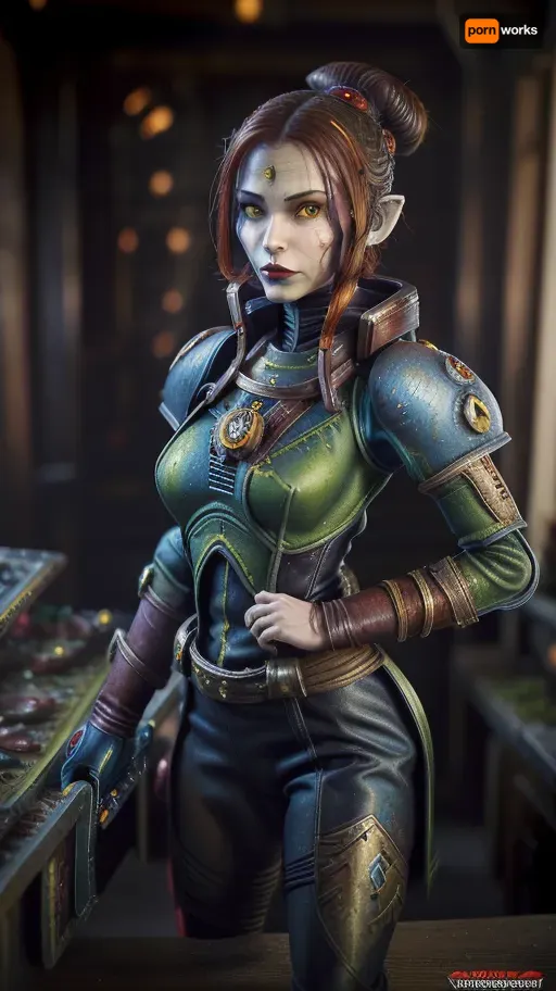 1girl, ((((Yrliet from Warhammer Rogue Trader)))), best quality, (aeldari, armor), YrlietRT, <lora:YrlietRT:.8>