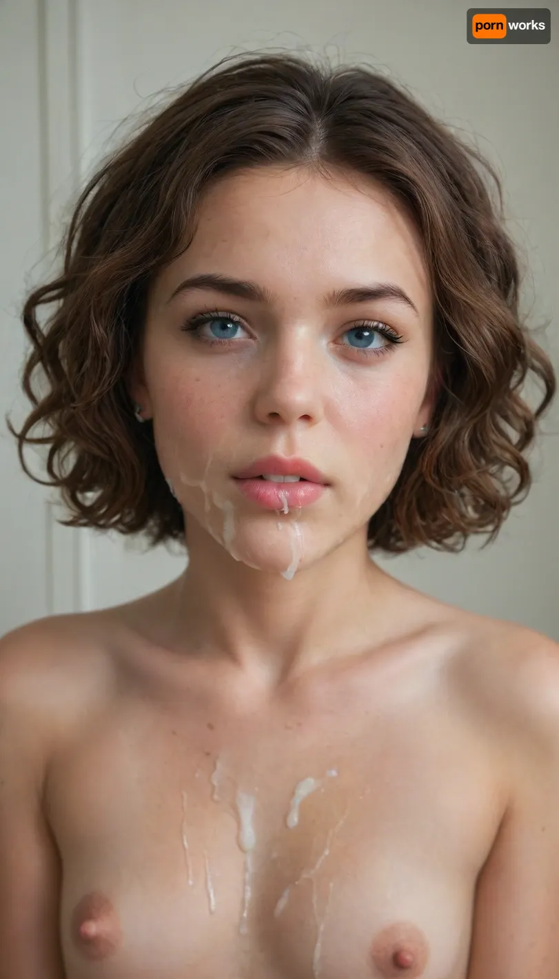 face and tits, portrait, covered in cum, short curly brown hair bob cut, blue eyes, lips parted. cum dripping from mouth
sticky facial
bukkake, cum, flat, chested, <lora:MS_Real_XL_Bukkake:1.9>, <lora:flat_chested_v3.5:.3>