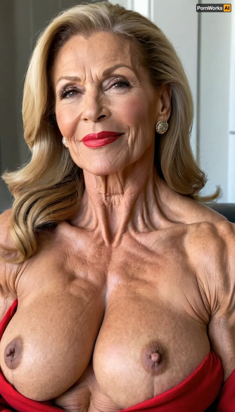 close up tits, wrinkle long tits, side view, black hair, granny sex, close up mouth, very old granny, naked big boobs, strengh ponytail, buzzcut hair, sitting by a hairdresser, sexy mouth, little open the mouth, red lips, wearing a black bathrobe, very hard very defined muscles, close up maximum big boobs, side view smile gilf, Monica Martin, lipstick, close up hard muscle stiration, skinny hard muscle body, very broad big mouth, ginger ponytail hairstyle, hair, happy swedish heavy strong muscle woman gilf, milf, dark smokey eyes, close up body, very big hanging round massive boobs, fitnessmodel gilf, milf bodybuilding legs very muscle stiration, gilf wrinkle face, big saggy breat, stands with spread pussy from front, half side view, marina beaulieu milf, extremely muscular gilf, with wide muscular shoulders, abs, high muscle definition, very thin fat free skin, massive bodybuilding milf, bulging lips, granny want sex, wide mouth, round big boobs, smile gilf, from rear view, granny lady, close up wrikle tits, close up bulging fake shiny red lips, much jewellery