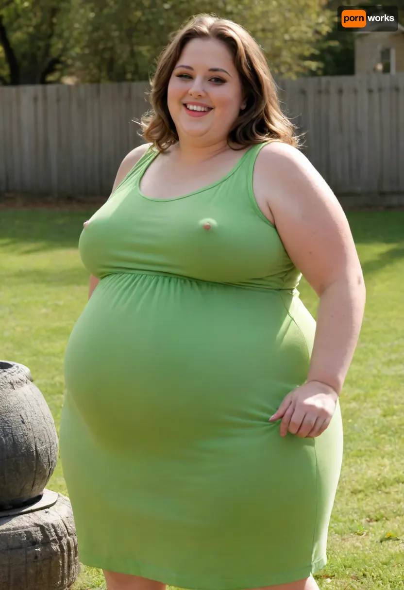 Lubica stepaunt, 45° sideview, Full body shot, Sunny summer day, bright sunny day, (obese:1.3), The fat ssbbw mature milf 60 is walking on the lawn, green eyes, stark naked body, chubby milf, braless, hard nipples, black tight transparent sleeveless black sundress, medium very saggy tits, plump waist, plump pubis, light brunette hair with highlights, bobcut hair, big eyes, happy smile, nip slip, (high quality:2), Wearing, clothes, that, make, sense, with, Braless>, <lora:bralessSDXL_v1_00022:.8>, bottomheavy, big, ass, huge, gigantic, thick, thighs, massive, <lora:bottomheavy_v1_sdxl_tags:.8>