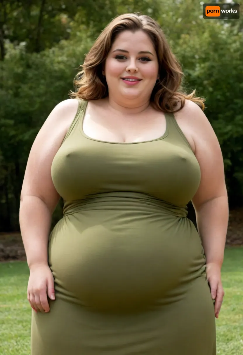 Lubica stepaunt, 45° sideview, Full body shot, Sunny summer day, bright sunny day, (obese:1.3), The fat ssbbw mature milf 60 is walking on the lawn, beautiful eyes, stark naked body, chubby milf, braless, hard nipples, black tight transparent sleeveless black sundress, medium very saggy tits, plump waist, plump pubis, light brunette hair with highlights, bobcut hair, big eyes, happy smile, nip slip, (high quality:2), Wearing, clothes, that, make, sense, with, Braless>, <lora:bralessSDXL_v1_00022:.8>, bottomheavy, big, ass, huge, gigantic, thick, thighs, massive, <lora:bottomheavy_v1_sdxl_tags:.8>