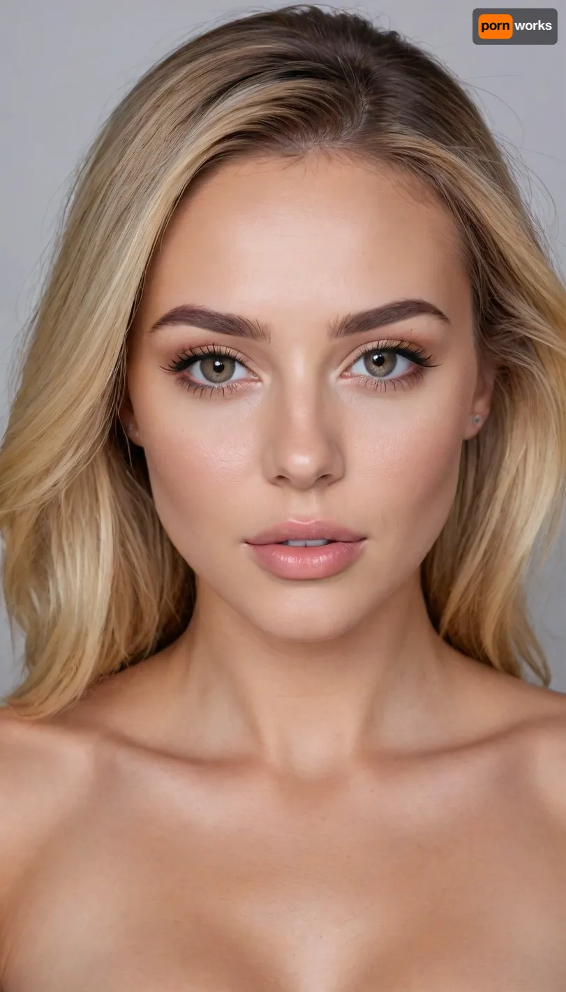 epic processing of the smallest details, The @made_of_bronze's face, blonde, perfect identic to real facial proportions to @made_of_bronze, perfect identic to real eyes form and size and eyebrows form and size to @made_of_bronze, perfect identic to real lips form and size and nose form and size to @made_of_bronze, perfect identic to real cheeks form and size and cheekbones form and size to @made_of_bronze, perfect identic to real jaw form and size and mandibular angles form and size to @made_of_bronze, perfect identic to real forehead form and size and hairline to @made_of_bronze, perfect identic to real upper lip form and size and tip of the nose form and size to @made_of_bronze, perfect identic to real chin form and size and neck form and size to @made_of_bronze, perfect identic to real hair and hairstyle to @made_of_bronze, perfect identic to real makeup to @made_of_bronze, perfect identic to real nasofrontal angle form and size to @made_of_bronze, perfect identic to real bridge of the nose form and size to @made_of_bronze, busty, perfect identic to real breasts form and size to @made_of_bronze, ultimate nude, epic photorealistic skin, fake tits, perfect identic to real mouth form and size to @made_of_bronze, perfect identic to real teeth perfect form and identic size to @made_of_bronze, ultimate close mouth, epic unchanged processing development of all the listed parameters, face of symmetrical