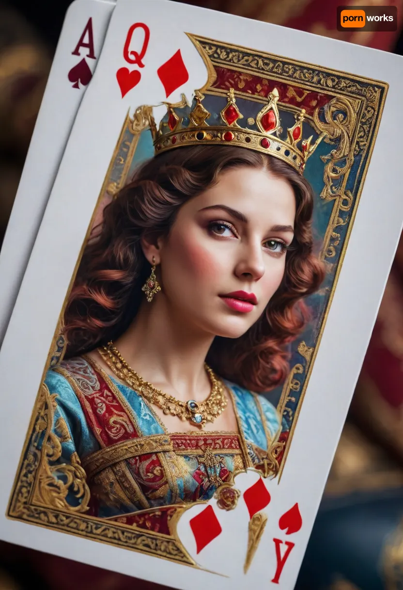 Playing cards queen
