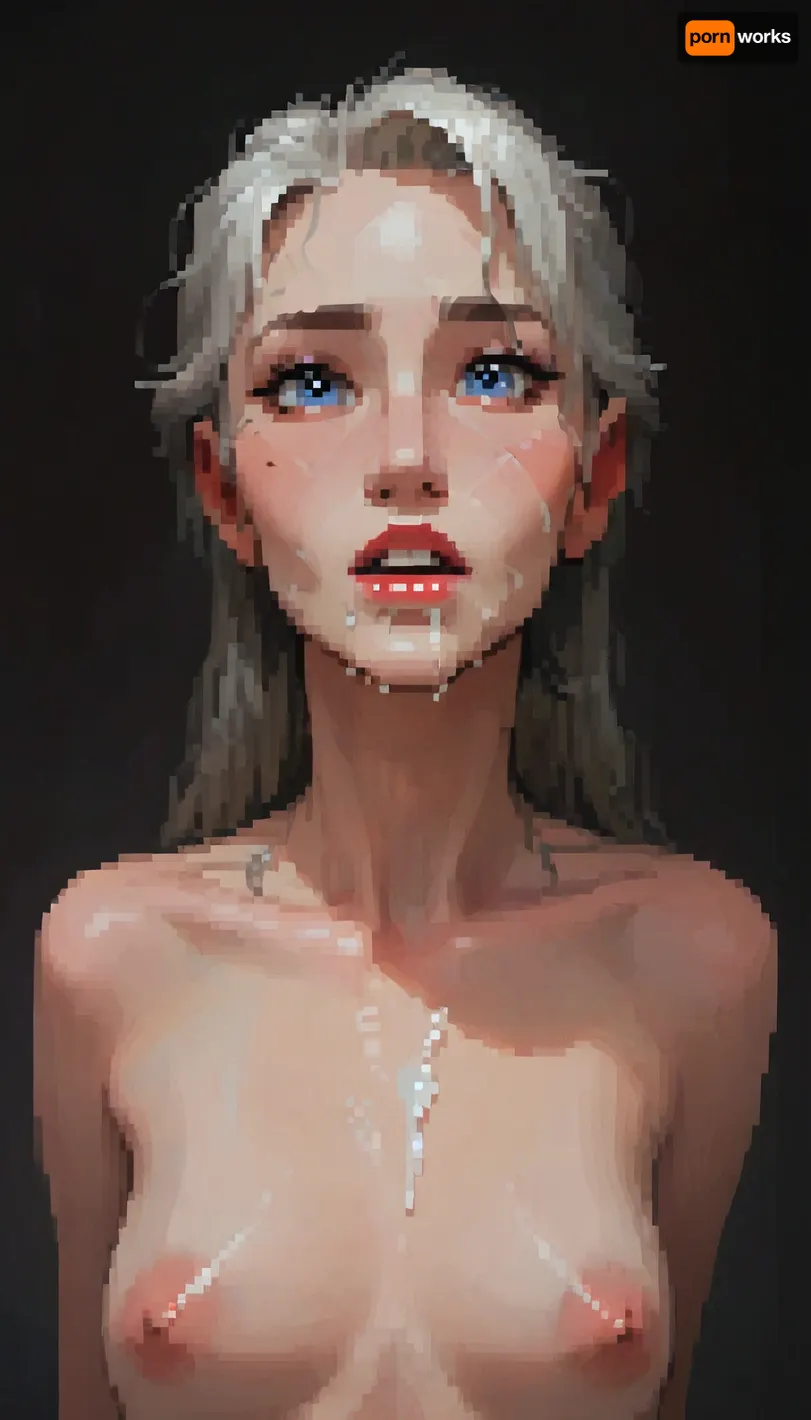 score_9, score_8_up, score_7_up, score_6_up, 1girl, very skinny, extremely pretty woman, 20yo, long blond hair, blue and grey colored eyes, small perky tits, puffy nipples, pretty girl, light blue bangs, cum dripping from lips, shaking orgasm, choking, shaved pussy, male out of frame, (pov missionary), (full body view), 4k, photorealistic, intricately detailed face, realistic face, MASTERPIECE, (incase style), pixelart, incase, style, pixel, art, <lora:ratatatat74-000050:1.3>, <lora:outline_xl_kohaku_delta_spv5x:1.8>, <lora:NEOTOKIOXL_0.2_RC:.4>, <lora:287175_training_data:.6>, <lora:pixel_stormXL:.3>