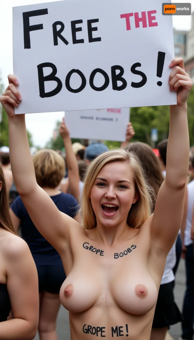 Baring all for freedom: the petite protestor and her topless stand for equality