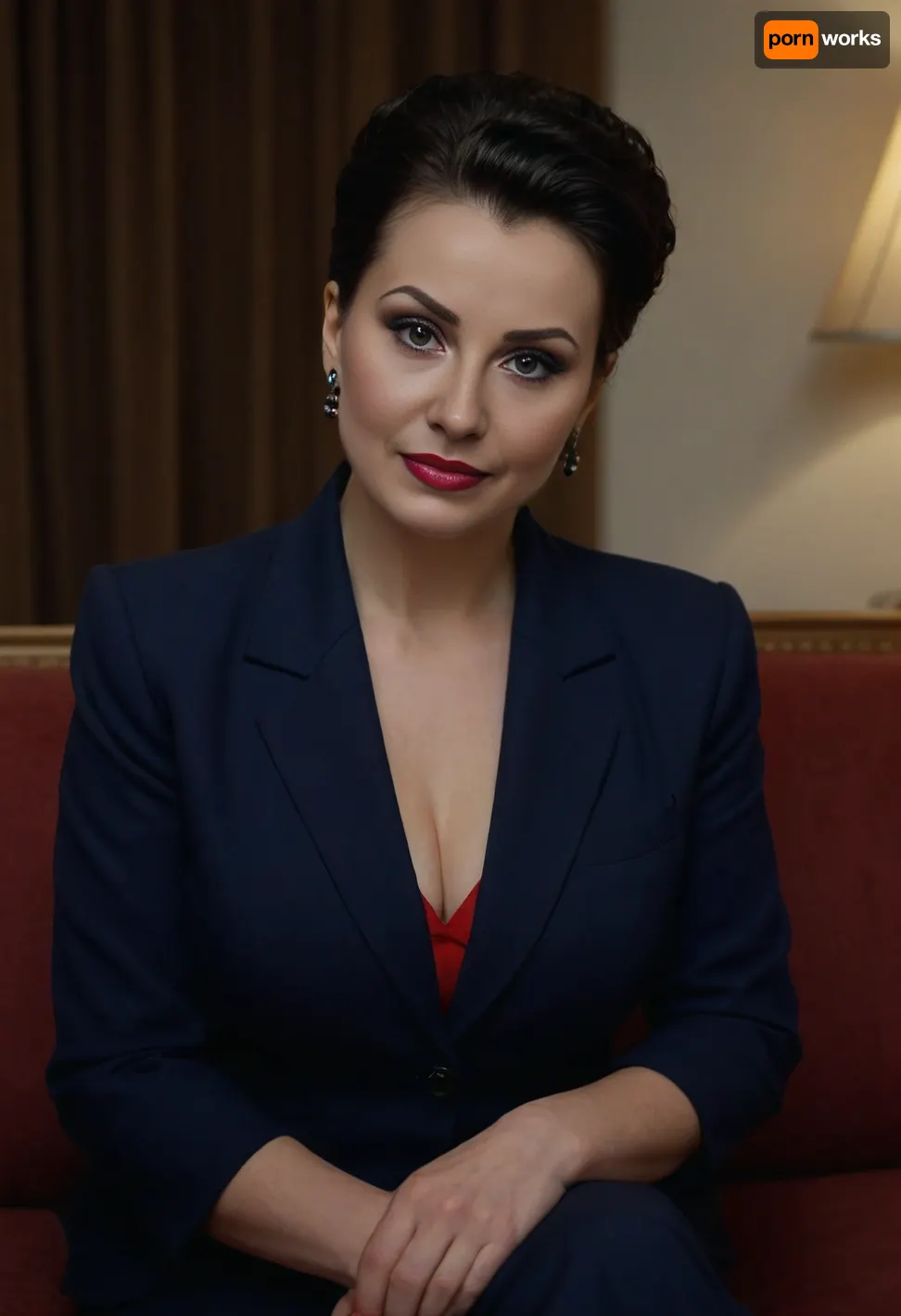 La sirena soviética enigmática: un estudio en azul y rojo