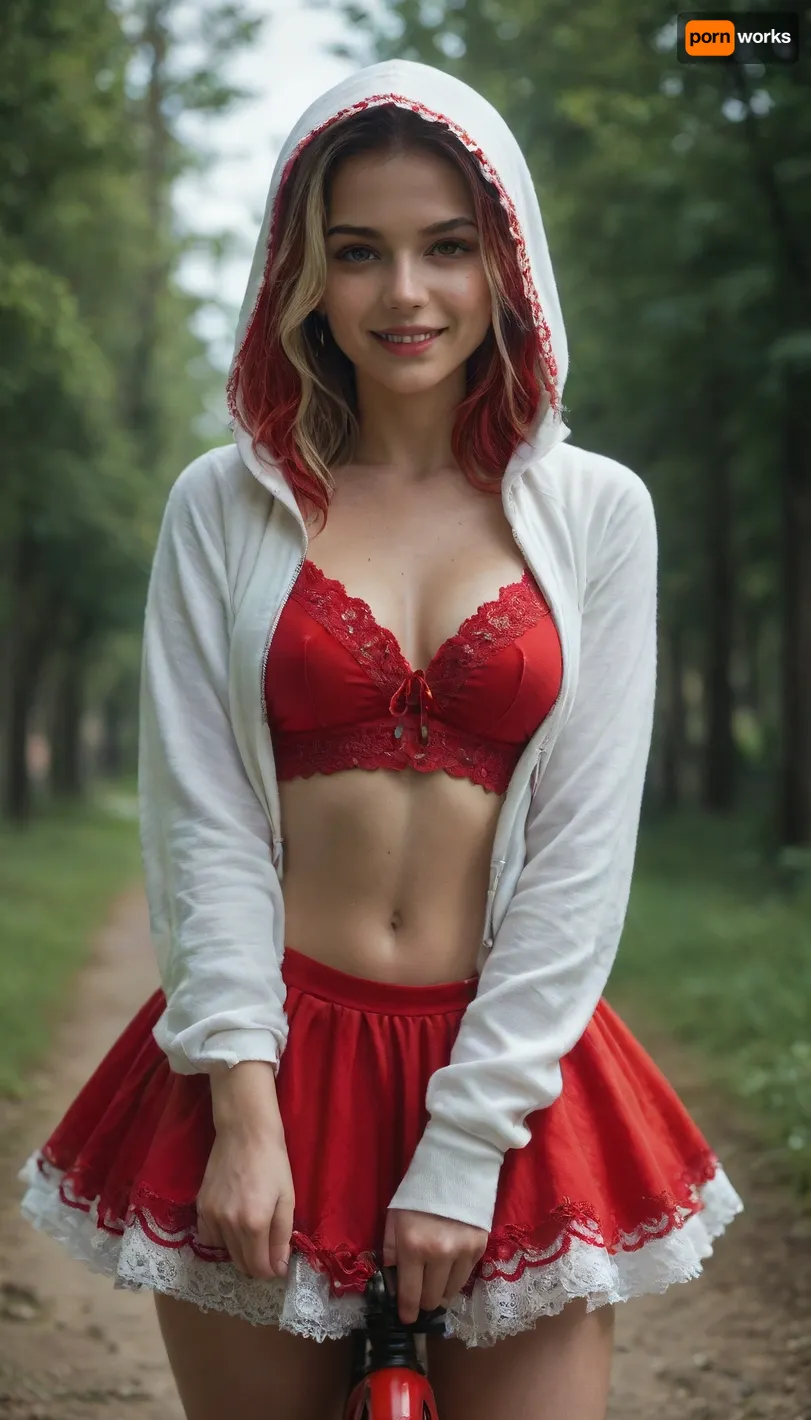 Enchanting red: 예술적인 득점판을 등반하는 디지털 걸작