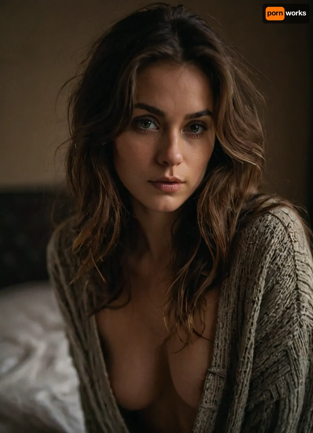 A casual glimpse: longing through soft focus and seductive poses