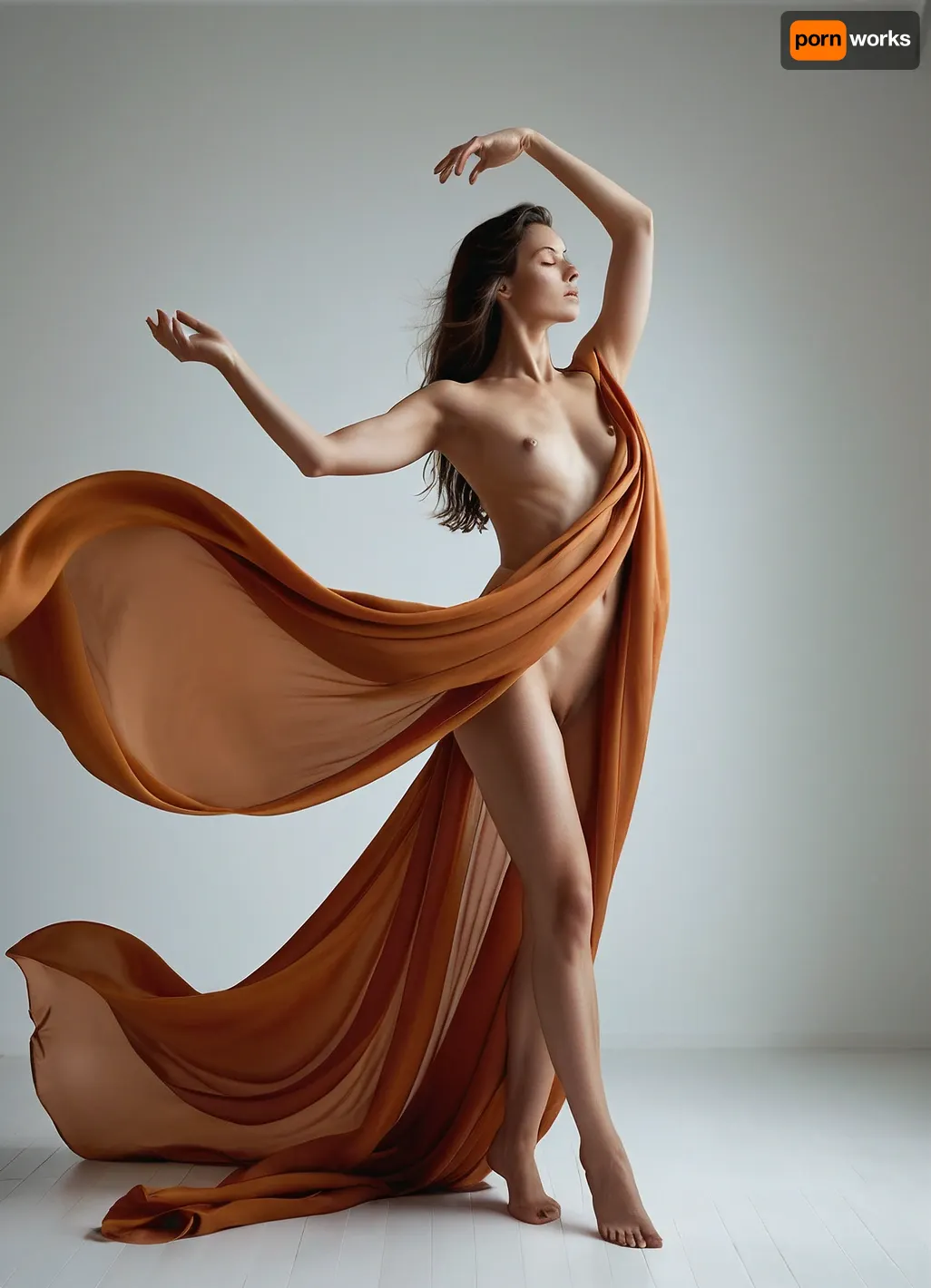 Isolamento in seta: uno studio d'avanguardia nello spazio negativo