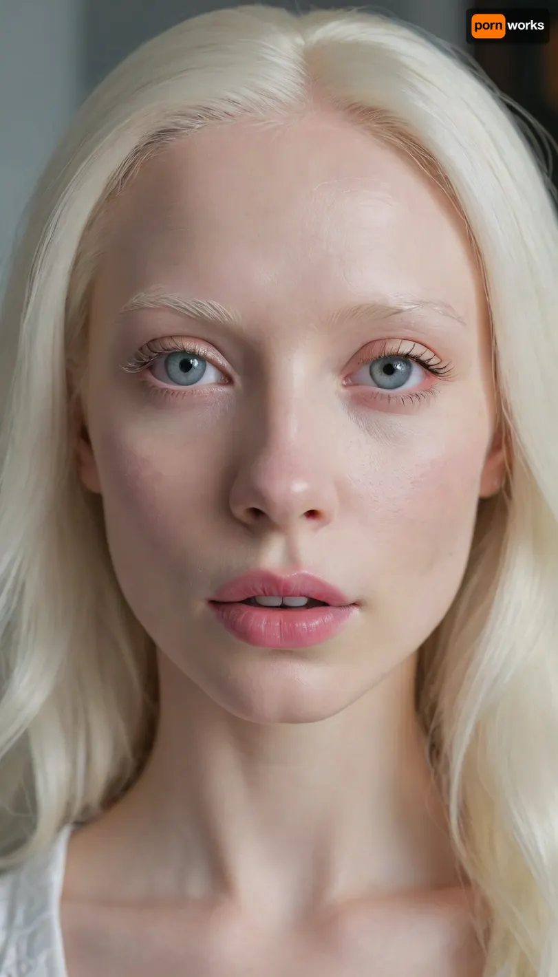 ((uhd), cinematic masterpiece, luxurious details, ultra-detail, noise-free, photorealism), full body, (bolumetric light), 1.3, the unique beauty of the albino woman, (angelic face, perfect face), (albino:1.5), with, (very white eyebrows), 1.5, and, (very white eyelashes:1.5), with her hair, (very white:1.5), (released to the wind), 1.2, (angelic face), 1.4, ((the unique albino beauty of 20 years)), deep depth of field, luxurious colors 8k albino tiger by her side la belleza unica