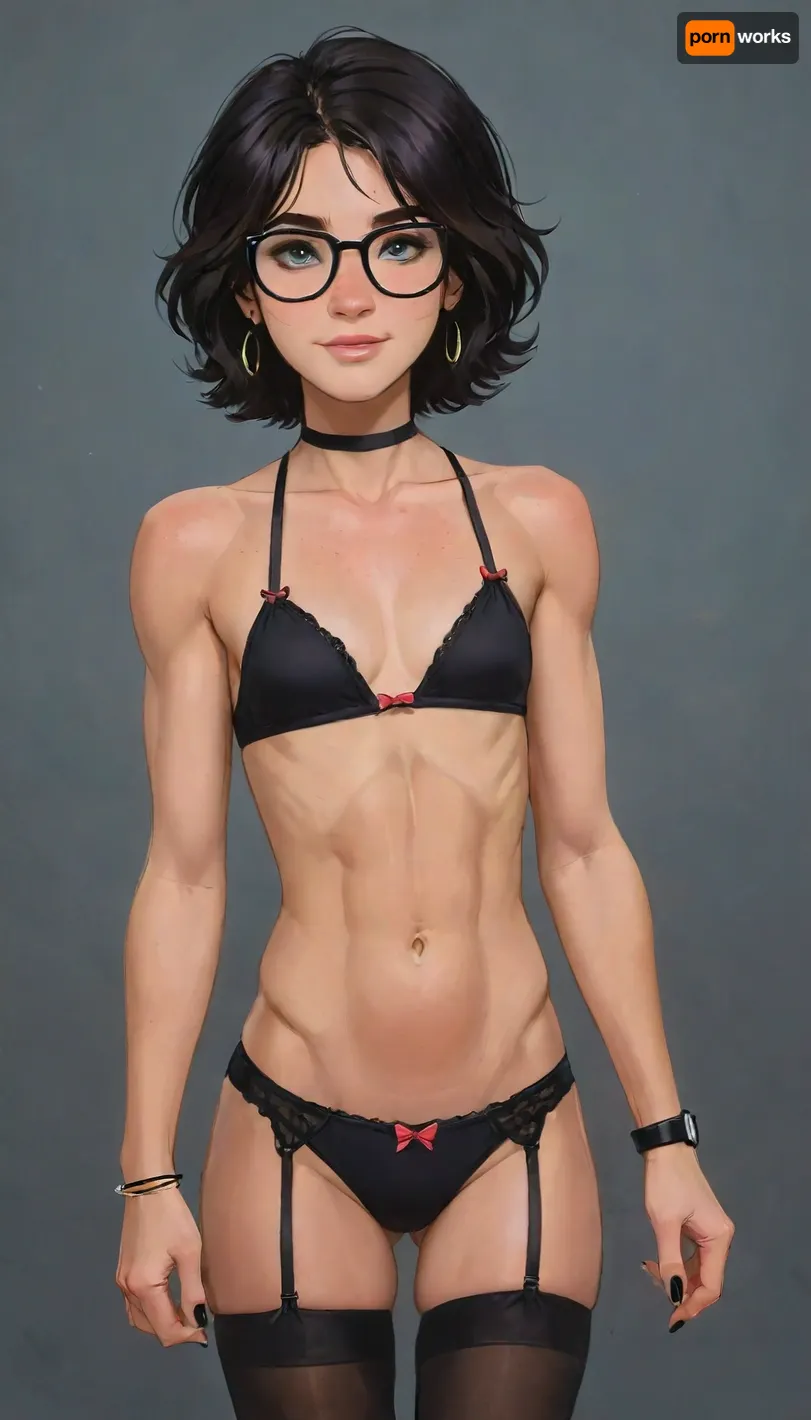 Andava, Andavaverse, Alexis trying on mothers clothes.

ALEXIS ROTH, petite young femboy, Height 5'5, A stylized anime-style featuring a feminine, androgynous anime character with bright-blue eyes, black hair and a pink headband, wearing Victoria Secret Lingerie, showing toned abs and a relaxed, confident expression, coy smile, black nails, The character is muscular yet slender, flat chest, blending masculine and feminine features.

perfect anatomy, best quality, 8k, insane details, intricate details, hyperdetailed, hyper quality, ultra detailed, professional, HDR, ray tracing reflection, cinematic lighting, highlydetailedbody, realisticface, highlydetailedhair, perfectfingers, insanelydetailed, 8K.highdetailedskin, highresolution, (j_cartoon:1.5), Drawing, Andi, uberfit, muscular, athletic, <lora:467443_training_data:1>, <lora:uberfit_lora_sdxl:.4>, <lora:samdoesarts1.1-000030:.4>, <lora:J_cartoon:.3>, <lora:Animated_Concept:.4>