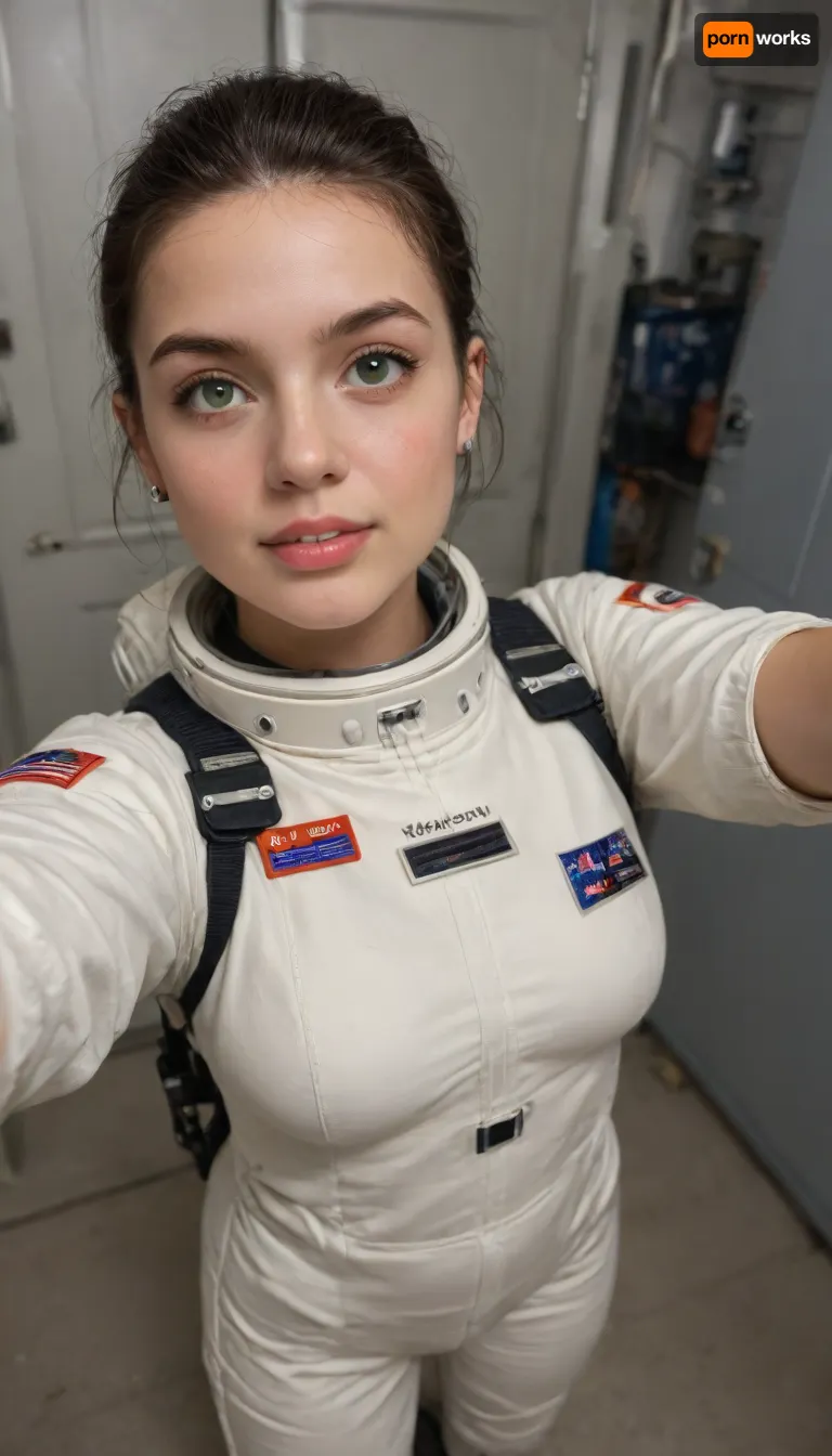 18 year old, full body, medium breasts, dreadyamada, solo, 1girl, black hair, bright green eyes, teeth, pixie haircut, black eyes, looking at viewer, (selfie photograph of astronaut, looking at the earth:1.4), award-winning, professional, highly detailed, <lora:dreadyamada_v1.1:.8>, supermodel, big, lips, <lora:Beautify-Supermodel-SDXL:.8>, pale, skin, <lora:Pale_Skin_SDXL_v1.0:.8>