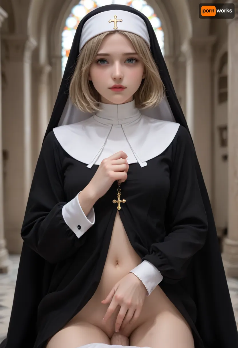 a nun having sex