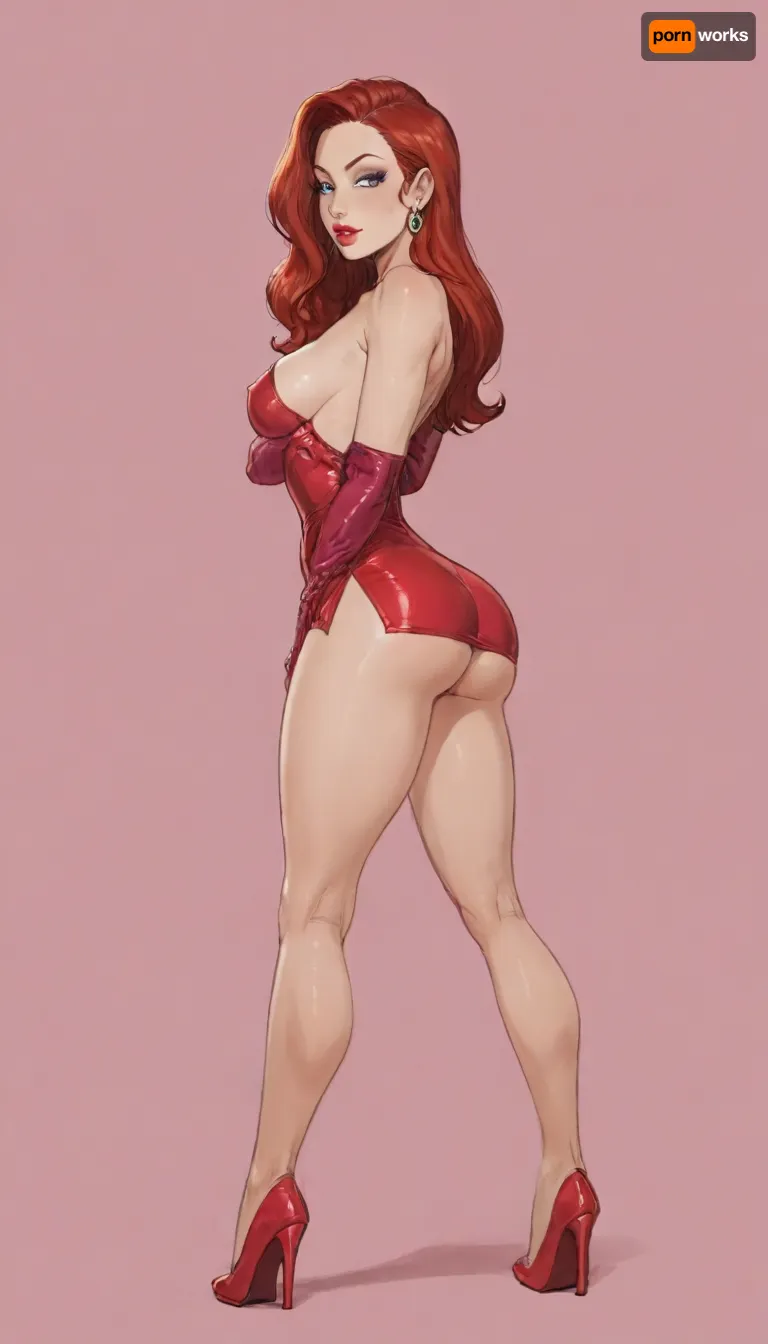 Score_9, score_8_up, score_7_up, Reiq feat Incase and inv artstyle, Jessica rabbit, short dress, ass back, side view, dutch angle, high heels, pink background, dark enviroment, rim light, bright spotlight, ratatatat74, (thick outline), (terasu_mc), lineart, line, art, flat, colors, color, <lora:ratatatat74-000050:.8>, <lora:cartoon_stickers_xl_v1:.8>, <lora:NEOTOKIOXL_0.2_RC:.8>, <lora:lineartSDXL:.8>, <lora:outline_xl_kohaku_delta_spv5x:.8> Score_9, score_8_up, score_7_up, Reiq feat Incase and inv artstyle, Jessica rabbit, short dress, ass back, side view, dutch angle, high heels, pink background, dark enviroment, rim light, bright spotlight, ratatatat74, (thick outline), (terasu_mc), lineart, line, art, flat, colors, color, <lora:ratatatat74-000050:.8>, <lora:cartoon_stickers_xl_v1:.8>, <lora:NEOTOKIOXL_0.2_RC:.8>, <lora:lineartSDXL:.8>, <lora:outline_xl_kohaku_delta_spv5x:.8>