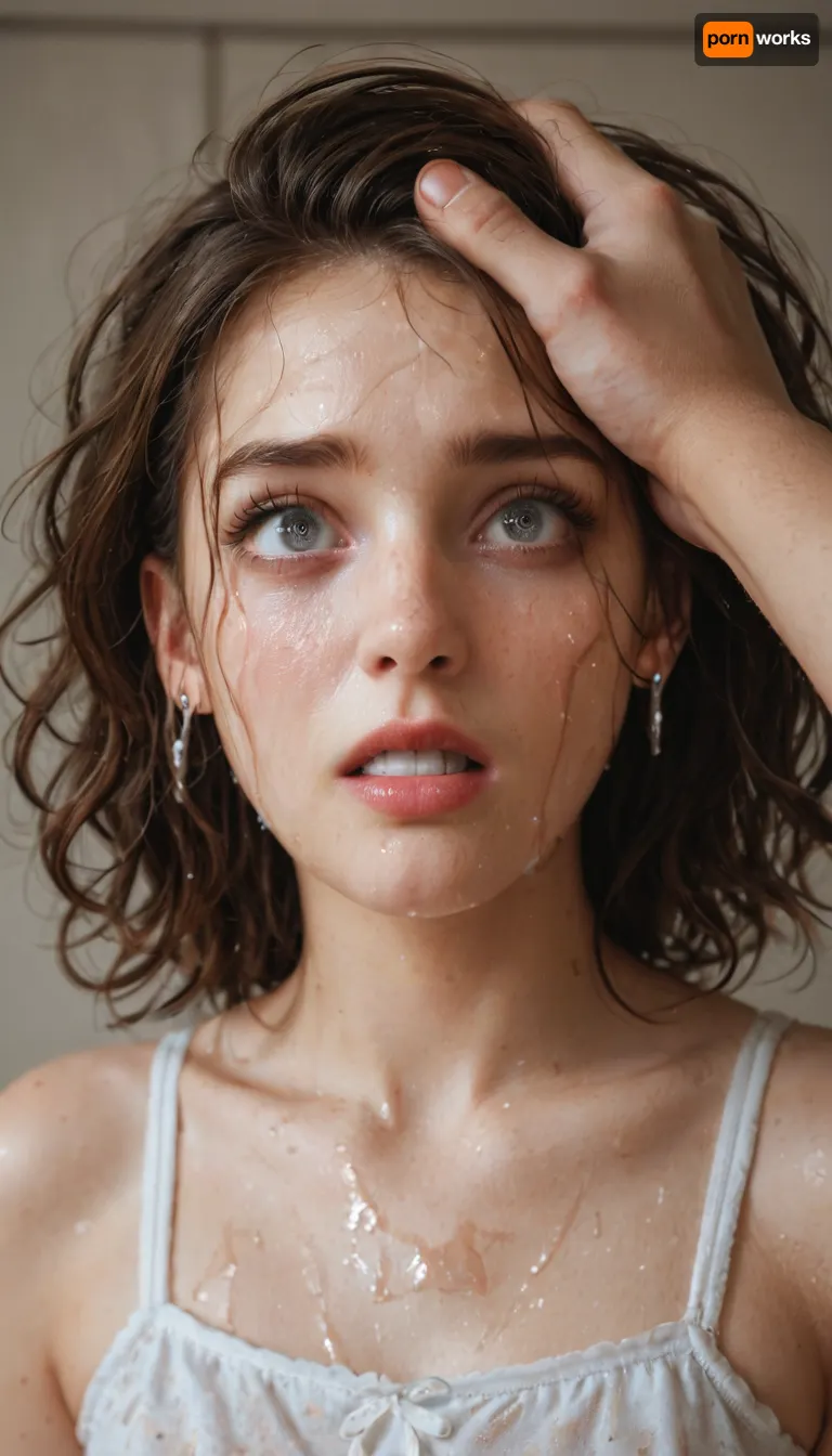 Let me fill your hold your hair and white face with my bbc while you look scared and cry, <lora:BBCDeepthroat:.5>