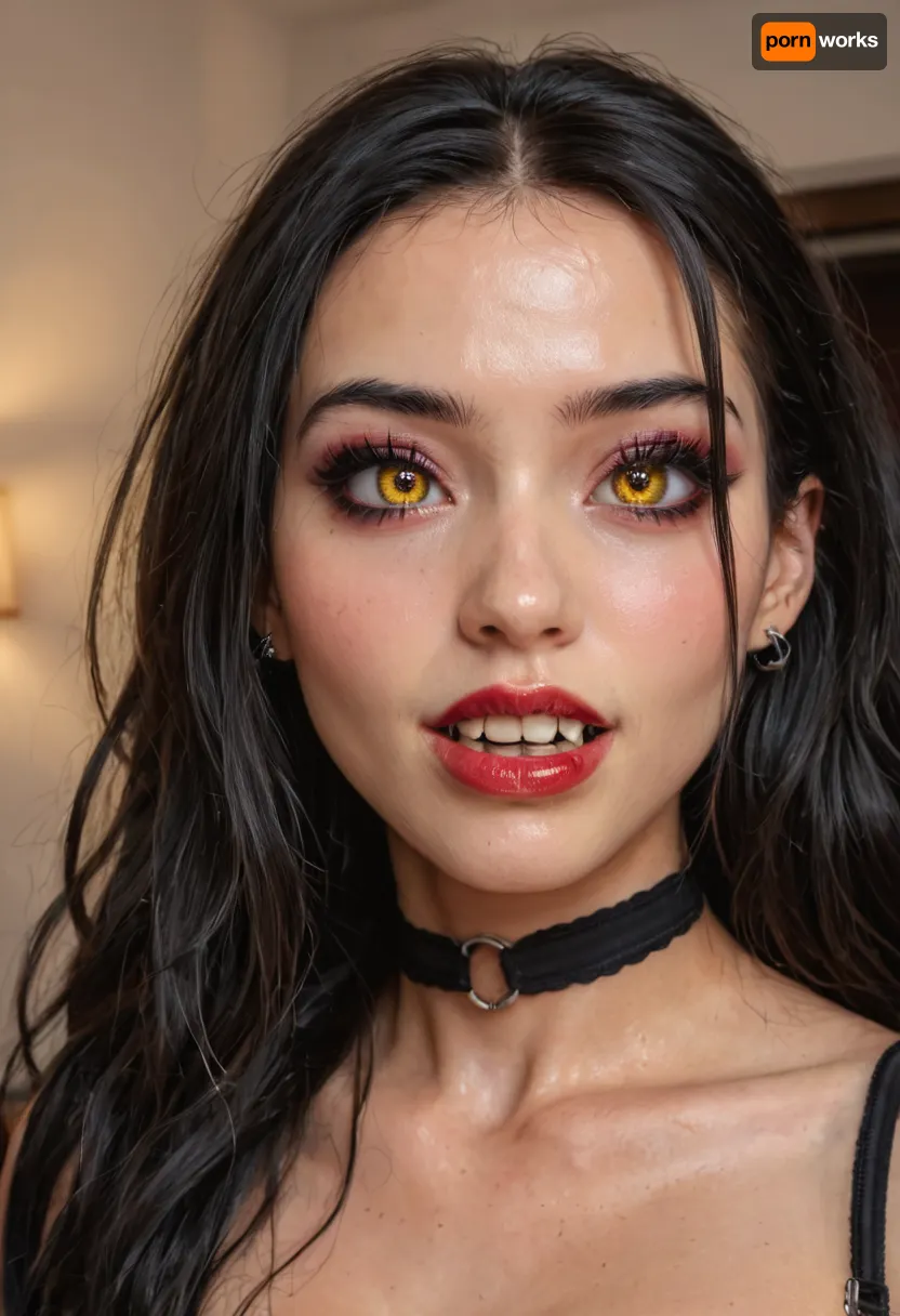 asian futanari with big dick and big balls, thicker dick, 30 cm long dick, goth, messed bangs hairstyle, garter belt and ripped off stockings, tight clothes, hourglass body, horny vampire, sensual face, attractive body, pleasure room, natural skin, beautiful face, ultra high details, hdr, veins on big dick, natural titts, highly detailed dick, barefoot, standing, side view, toned body, vivid colors, Stable-Yogis-Makeup-Enhancer-XL, detailxl, detailed eyes, movie, still, film, cinematic, shot, lighting, macro, 35mm, g, close, up, Perfect, Fangs, fangs, sharp, vampire teeth, fang, belly, cut-out, <lora:DetailedEyes_V3:2>, <lora:AdvancedEnhancerXLv2:2>, <lora:Unfazed vampire - XL SDXL V1.0:2>, <lora:BT_Belly_Cut-Out_Dress_XL:.8>