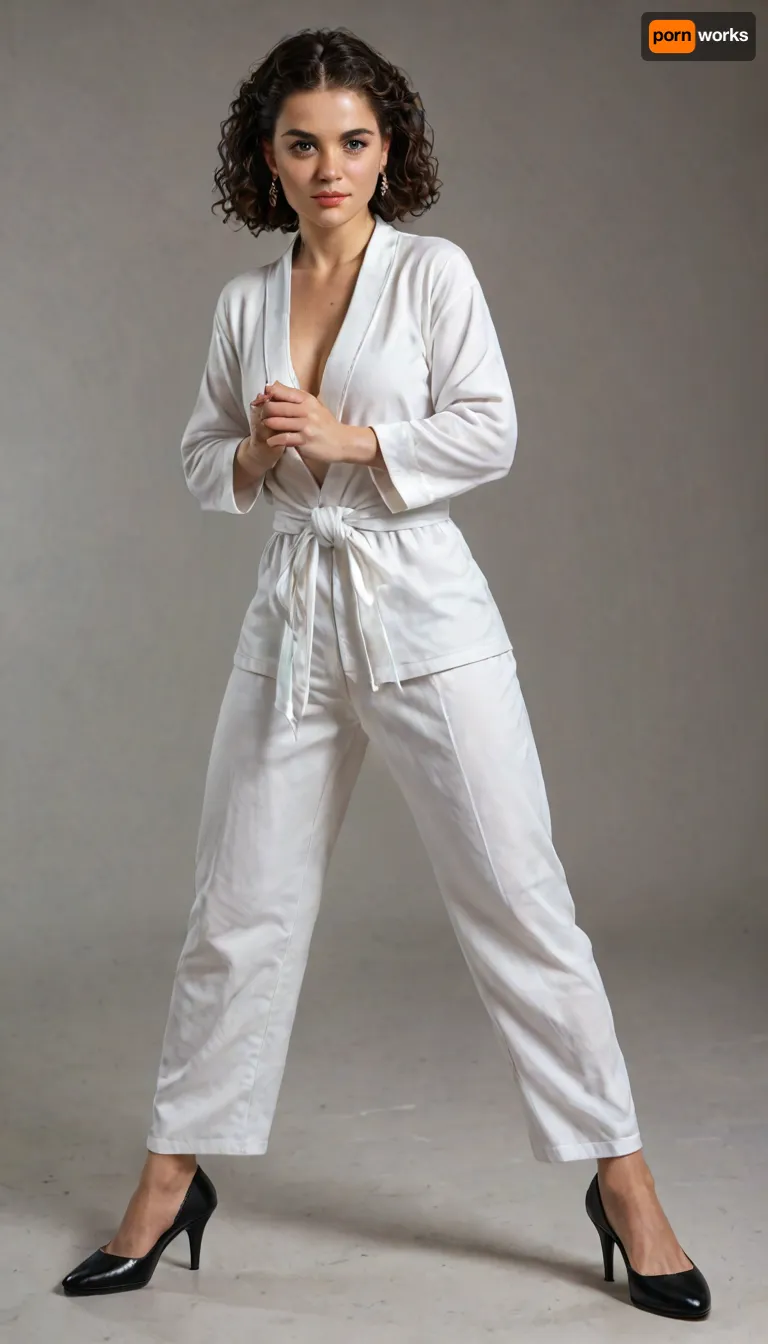 FILM PHOTOGRAPHY STYLE, The daughter of Professor Finbar Kalamitus from Jimi Neutron, a super spy, knows 112 martial arts, full body view, high heels, big tits, <lora:detailed_notrigger:2>, <lora:add-detail-xl:.8>, <lora:LCMTurboMix_Euler_A_fix:.8>, <lora:677862_training_data:.8>