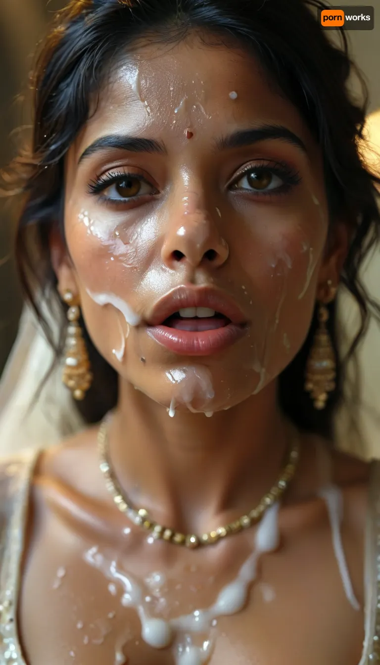 30 year old female indian queen, covered in thick white realistic cum, sexy expression, woman, cum, on, face, <lora:MJ52:.3>, <lora:BUT_SDXL_SHS:1.3>, <lora:add-detail-xl:.7>, <lora:CinematicStyle_v1:2>, <lora:JustCum:1.5>
