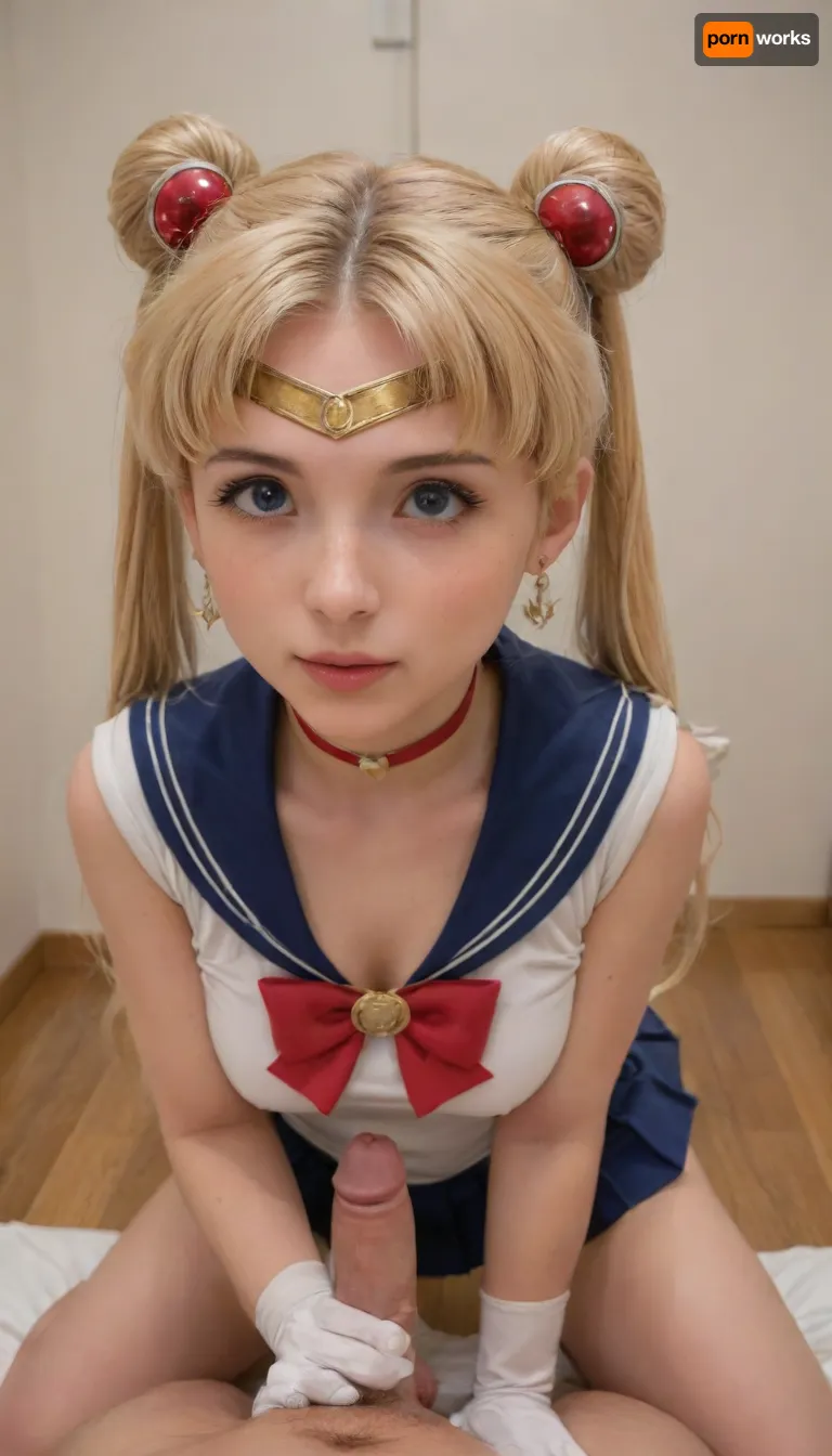 18 years blond girl in livingroom, Cosplay Sailor moon., moon_a_xl, double, bun, twintails, long, twin, tails, blonde, parted, bangs, circlet, jewelry, earrings, choker, sailor, senshi, uniform, red, bow, white, gloves, elbow, blue, skirt, <lora:セーラームーン Sailor Moon  (Pretty Soldier Sailor Moon)_XL:.8>, wxpippper, <lora:piperXL:.8>, flashing tits, orgasmic face, daddy fuck her Doggystyle, most orgasmic face, skirtlift, <lora:skirtlift_xl:.8>, dggy, girl, pov, penis, <lora:dggy:.8>, <lora:Wet_Makeup__Runny_Mascara-000006:.8>