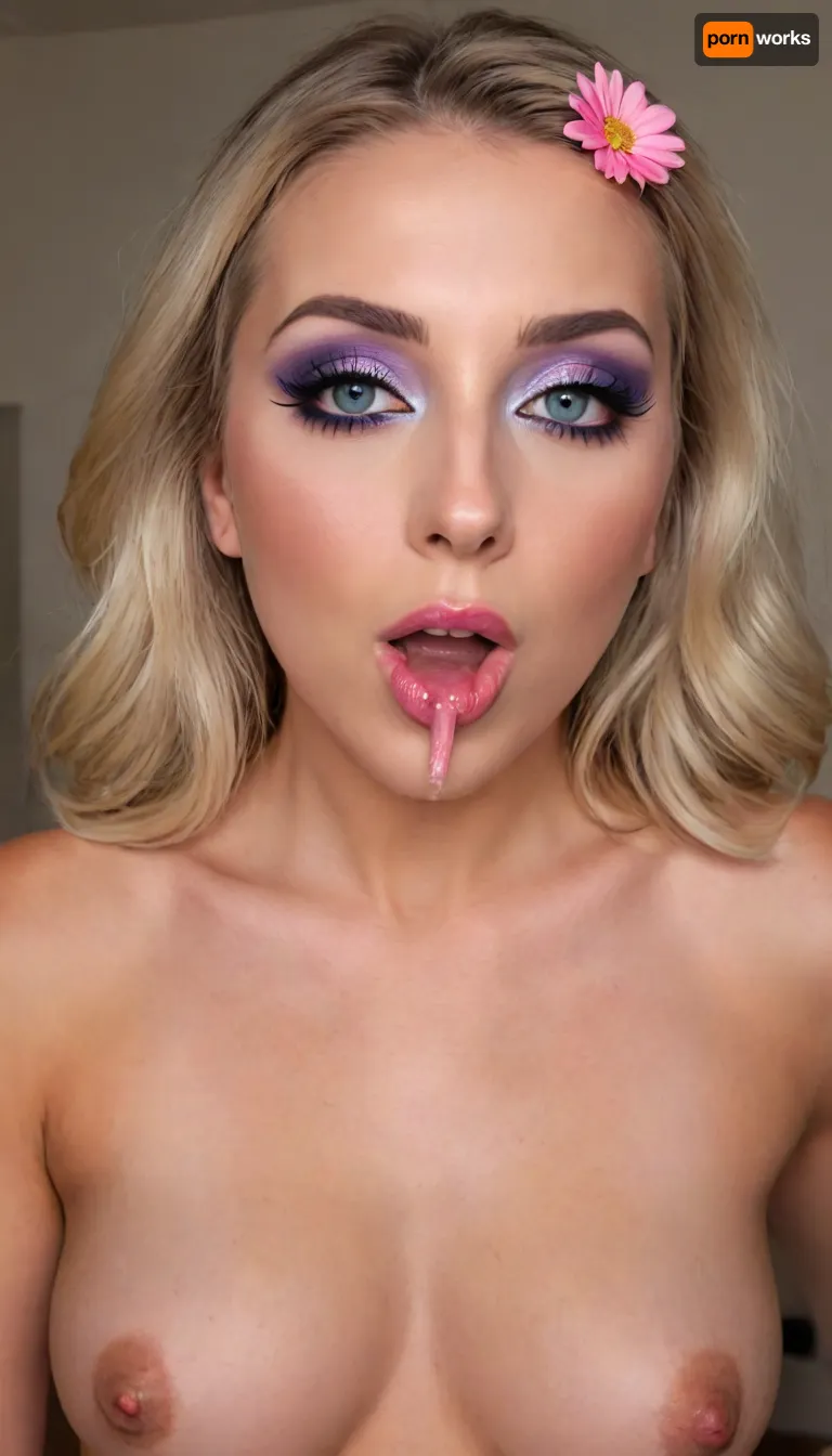 high image quality precise detail
I'm a girl and I have a popsicle, you stupid bitch, she's naked with no clothes
I'm a completely naked
popsicle sucking lips and labia, I'm in an original pose for love My legs are spread apart I'm wearing stockings with a daisy flower pattern and pink high-heeled
shoes, and my pussy is sucking popsicles like lips.
Makeup with bright eye shadow long eyelashes tattoo on cheek, piercing of blue nipples
I am 111 years old, I am a chick, makeup, eyeliner, eyelashes, <lora:Modern_MakeUp_XL_v0_1:.8>