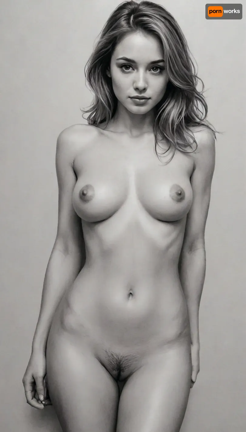 1girl, solo, sexy pose, nude, monochrome, (Pencil_Sketch:1.2), messy, lines, greyscale, traditional, media, sketch, unfinished, hatching, (texture), <lora:Anime_Sketch_SDXL:2>