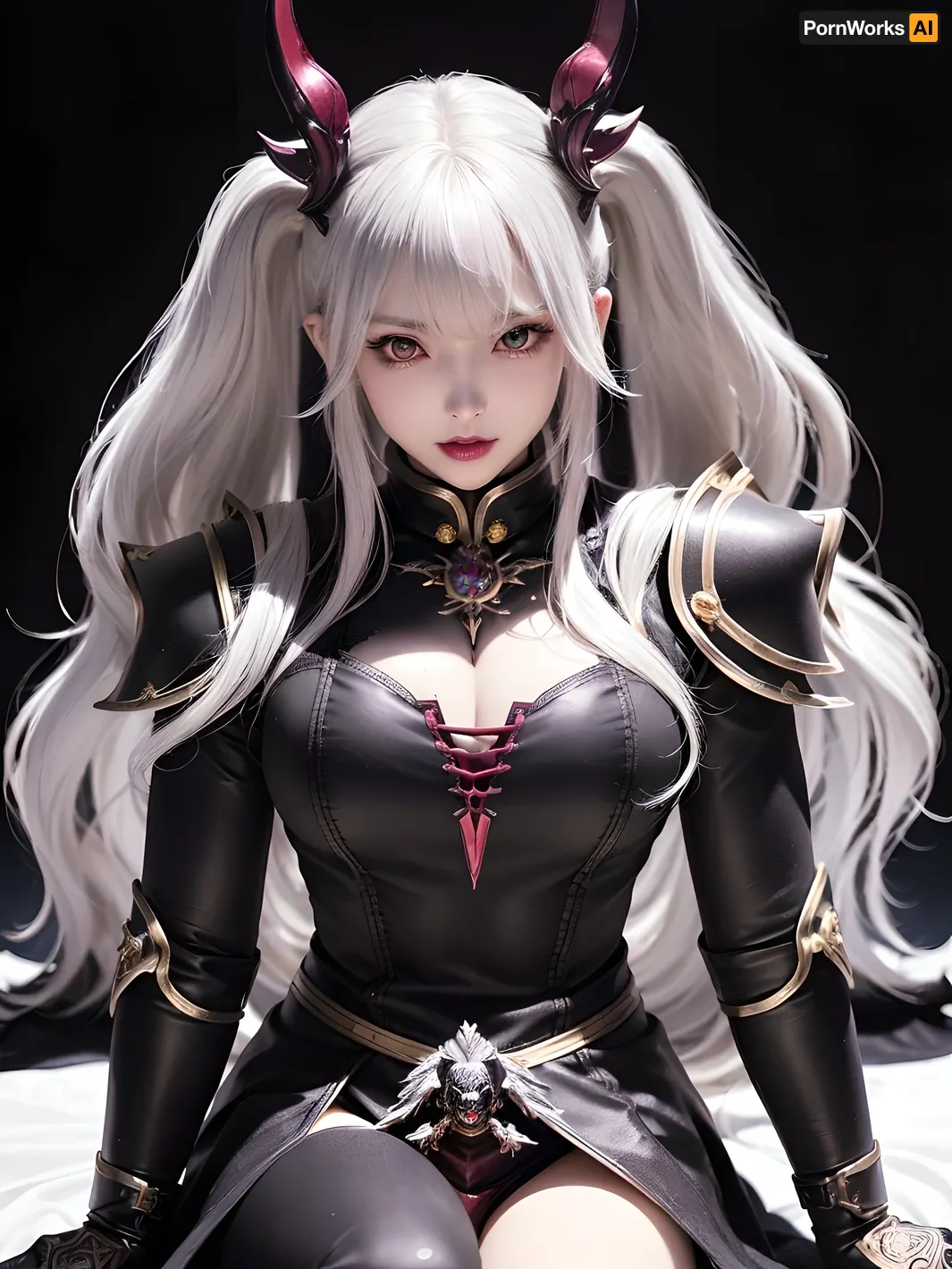 CGsocietySaint Seiya is a photorealistic portrait of a woman in armor standing in front of a fire with intense detail and attention to detail. The lighting and shading are impressive, creating depth and atmosphere. The composition is strong, with
