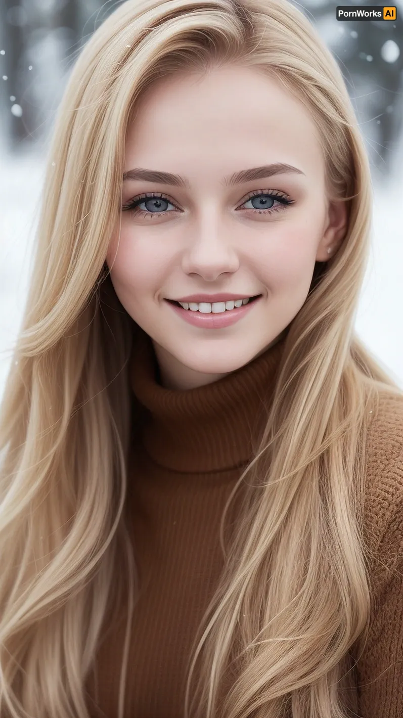 A Russian woman won the top prize for an AI-generated photo of herself smiling with her eyes closed, showcasing her 18 years old face in high resolution