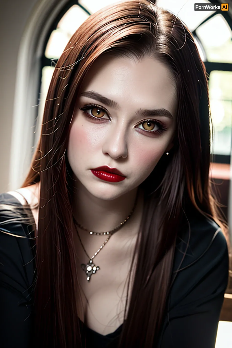 Angelica, a seductive vampire, used her powers to manipulate those present into becoming vampires themselves. She made one of the guests fall in love with another guest and then used their lust for each other to make them fight each other until there