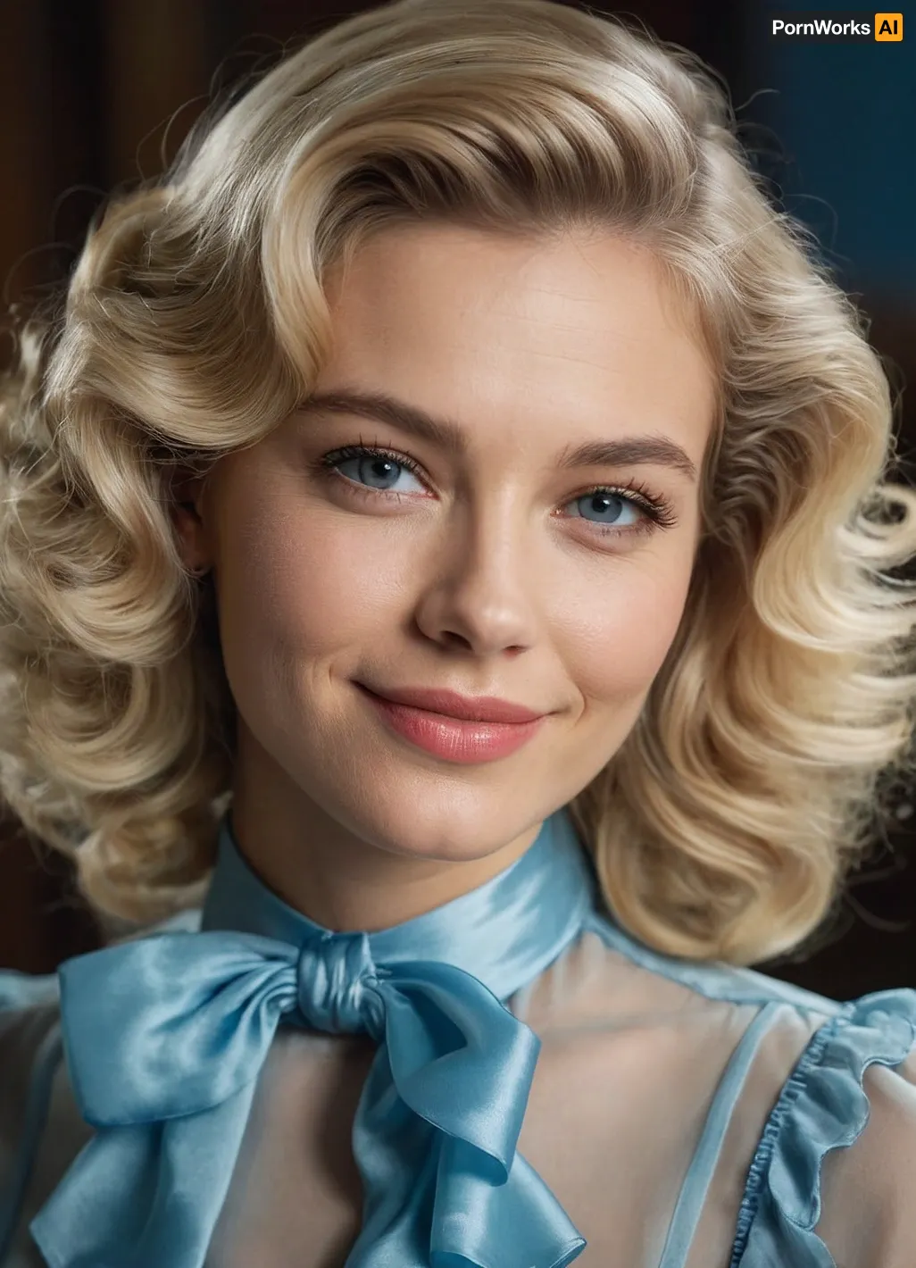 The young lady was scrolling through her phone when she noticed a picture of a vintage-style photo of herself. She smiled and looked at the picture, admiring how cute she looked in it. Suddenly, her phone buzzed with an incoming text message