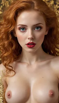 girl, ring, gag, metal, tied, latex, open_mouth, fishnet tights, official art, unity 8k wallpaper, over-detailed, beautiful and aesthetic, masterpiece, best quality, (zentangle, mandala, tangle, entanglement), (fractal art:1.3), 1girl, golden flowers, extremely detailed, dynamic perspective, the most beautiful form of chaos, elegant, brutalist design, bright colors, romanticism, James Jean, Robie Dwi Antono, Ross Tran, Francis Bacon, Michal Mraz, Adrian Geni, Petra Kortright, Gerhard Richter, Takato Yamamoto, Ashley Wood, atmospheric, (detailed smooth skin), (lean abs:1.3), (golden glow:1.2), (red-haired, (golden curls:1):1.4), (golden curls:1.3), (huge round breasts:.8), perfect face, realistic, huge natural breasts, perfect tits, perfect body, beautiful, pronounced feminine facial features, perfect ass, healthy skin tone, fair skin, perfect teeth, perfect eyes, matching eyes, detailed eyes, very detailed iris, long eyelashes, big realistic lips, full lips, sweet smile, perfect mouth, detailed face, ((cute tall tall tall face)), symmetrical face, pleasure face, pleasure emotion, cute tall tall tall doll face, detailed hairstyle, healthy hair, bright hair, very long hair perfect lively eyes, flawless tongue, bright eyes, penetrating gaze