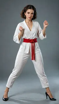 FILM PHOTOGRAPHY STYLE, The cartoon character Jimmy Neutron, the daughter of Professor Finbar Kalamitus, a super spy, knows 112 martial arts, full body view, high heels, big tits, <lora:detailed_notrigger:2>, <lora:add-detail-xl:.8>, <lora:LCMTurboMix_Euler_A_fix:.8>, <lora:677862_training_data:.8>