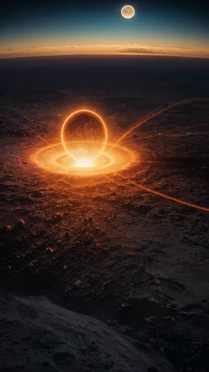 天空中的太阳是光明和美丽的光源