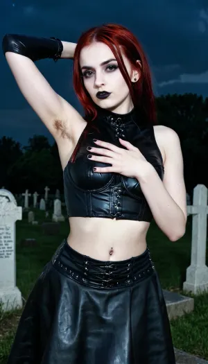La donna nel vestito nero si trovava al bordo del cimitero, fissando la luna piena con uno sguardo di tristezza sul suo volto. Ha tenuto un mazzo di fiori di ardere e fritto un pezzo di carta bruscamente in