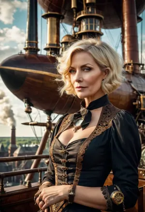 艾米丽(英語:Emily)是一位60岁的金发美女,头发短小金发,是一位专门从事蒸汽朋克艺术的艺术家. 她利用各种工具在画布上创造复杂的设计,并经常花几个小时在她的作坊里为她创造新的设计